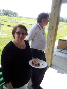 Brain Trust:  Mark Lowry, pres., NWCLC, Michele Stelovich, Sec'y-Treas.